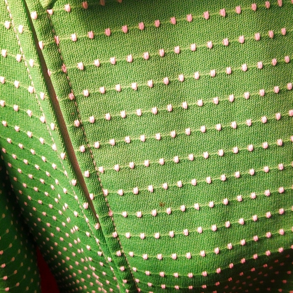 Vintage 60's Norman Wiatt Knits Button Down Shirt Dress - Sz. S - Picture 7 of 10